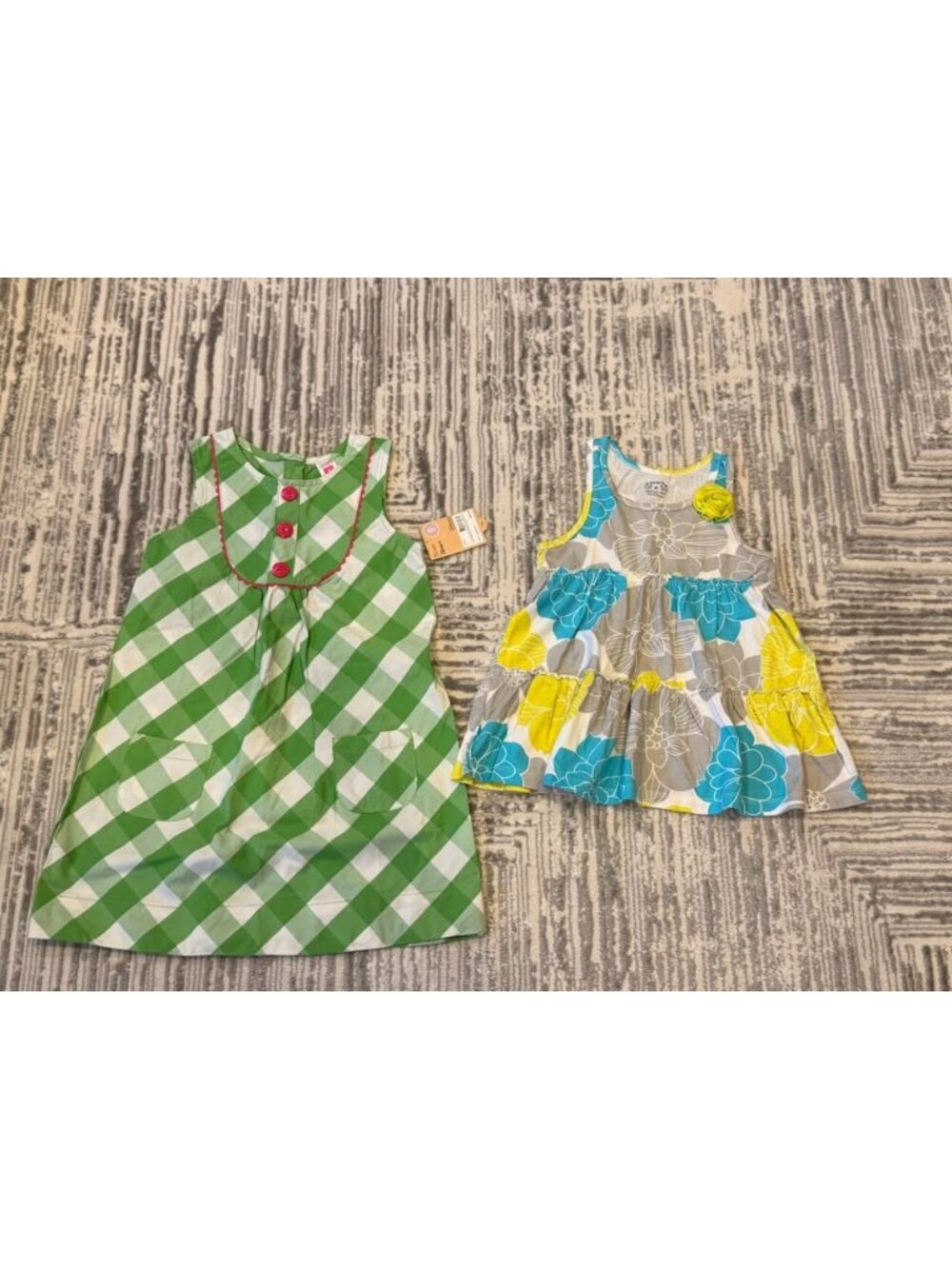 NEW & EUC Carters girls size 6 2-dress BUNDLE